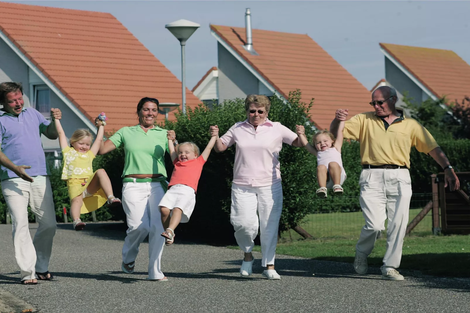 Vakantiepark Zeeland Village 1-Tuinen zomer