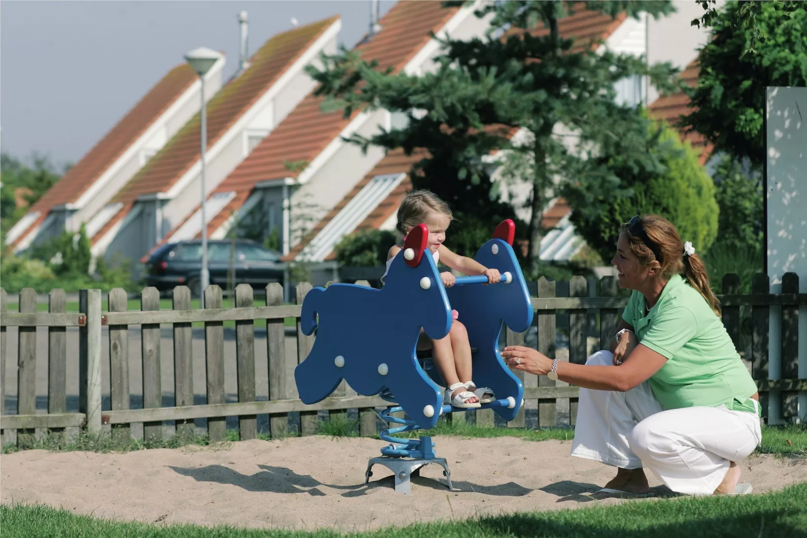 Vakantiepark Zeeland Village 2-Tuinen zomer