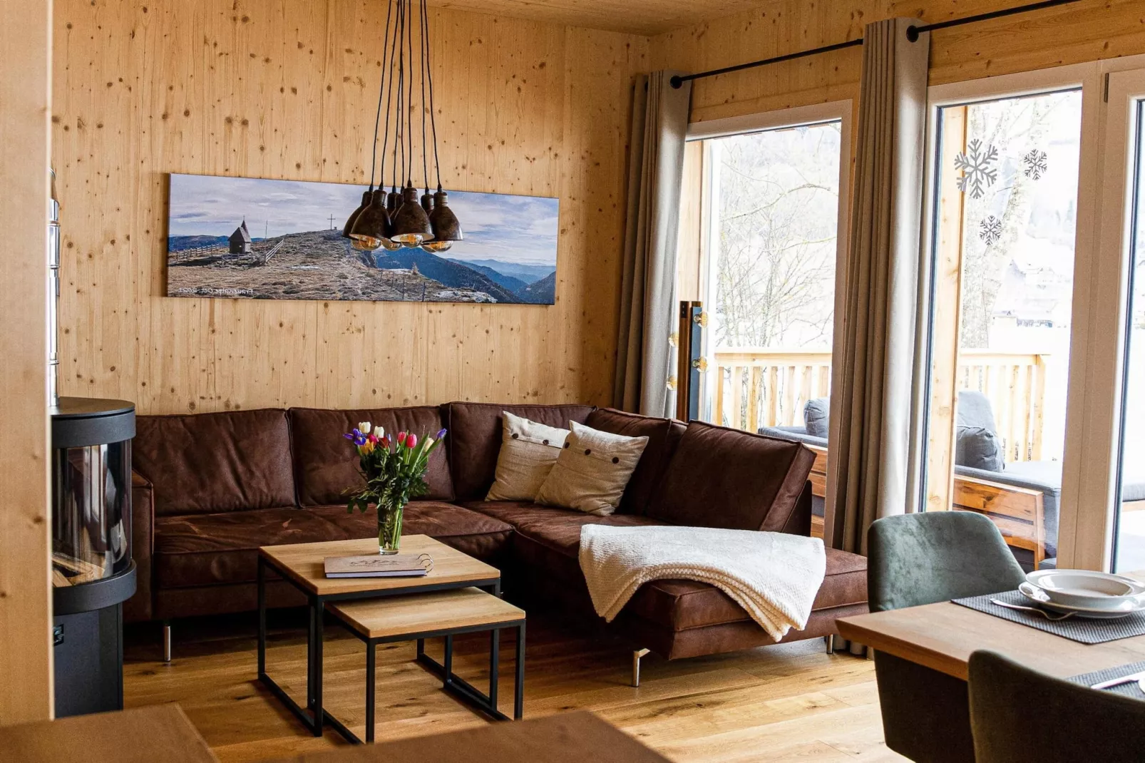 Kreischberg Chalets 54b-Woonkamer