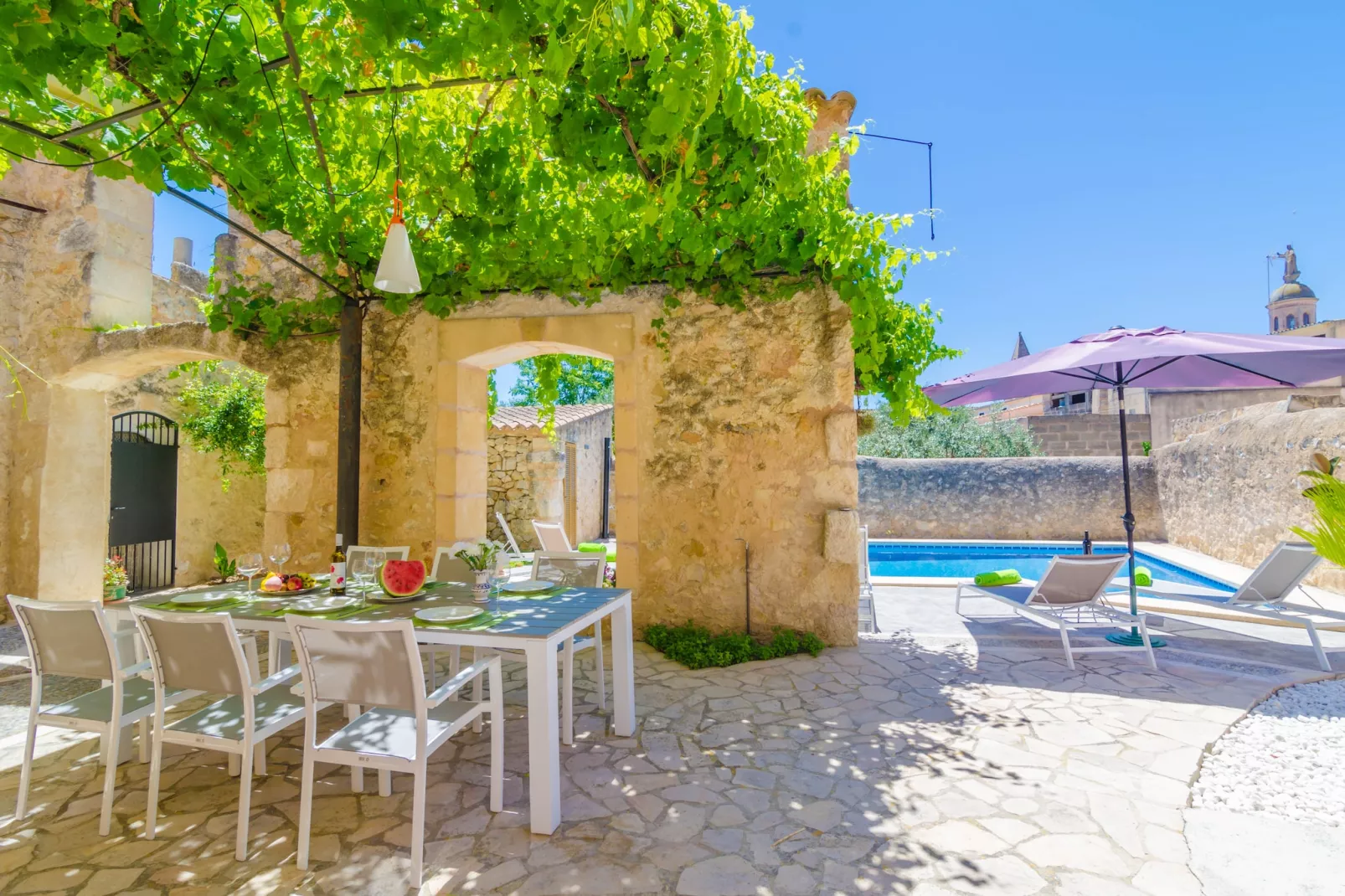 Sa Casa Vella-Terrasbalkon
