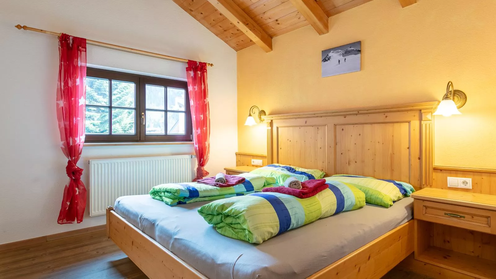 Schweizerhof Apfelrose-Slaapkamer