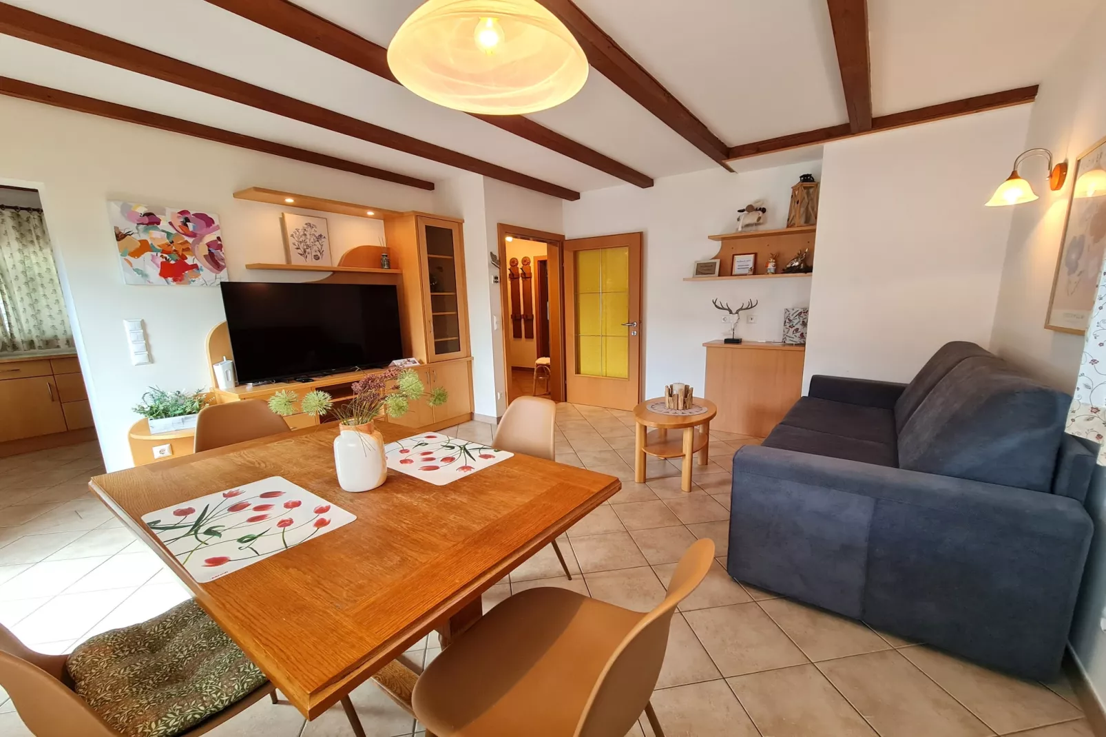 Chalet Mallnock-Woonkamer