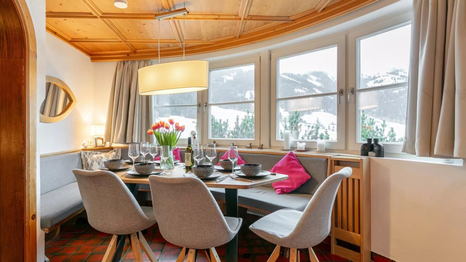 Kitzbüheler-Alpen Chalet-Eetkamer