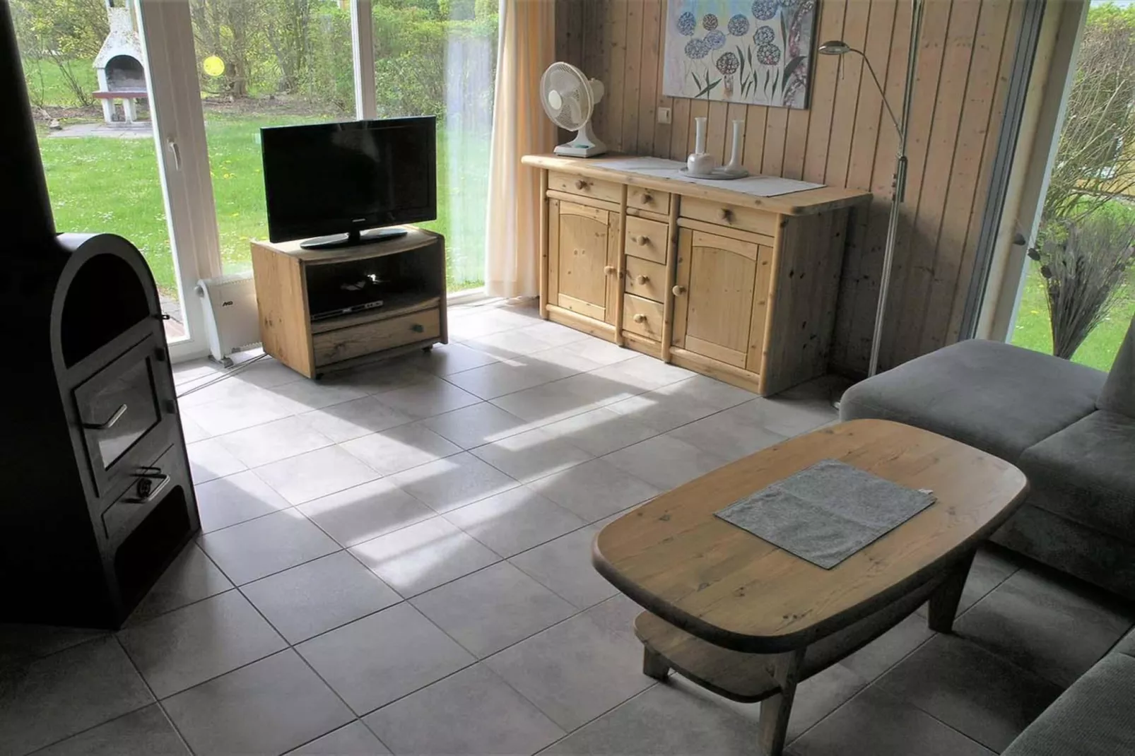 Ferienhaus Seeschwalbe-51-Woonkamer