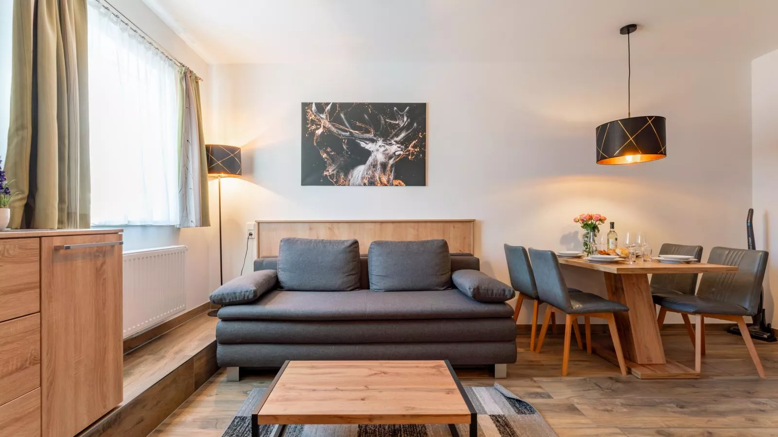 Tauern Suites Mitterwirt TOP 125-Woonkamer