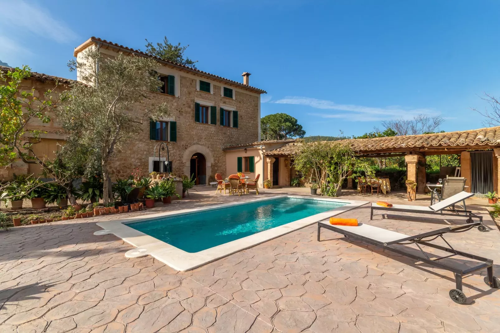 Sa Frontera, Finca 5StarsHome Mallorca-Zwembad