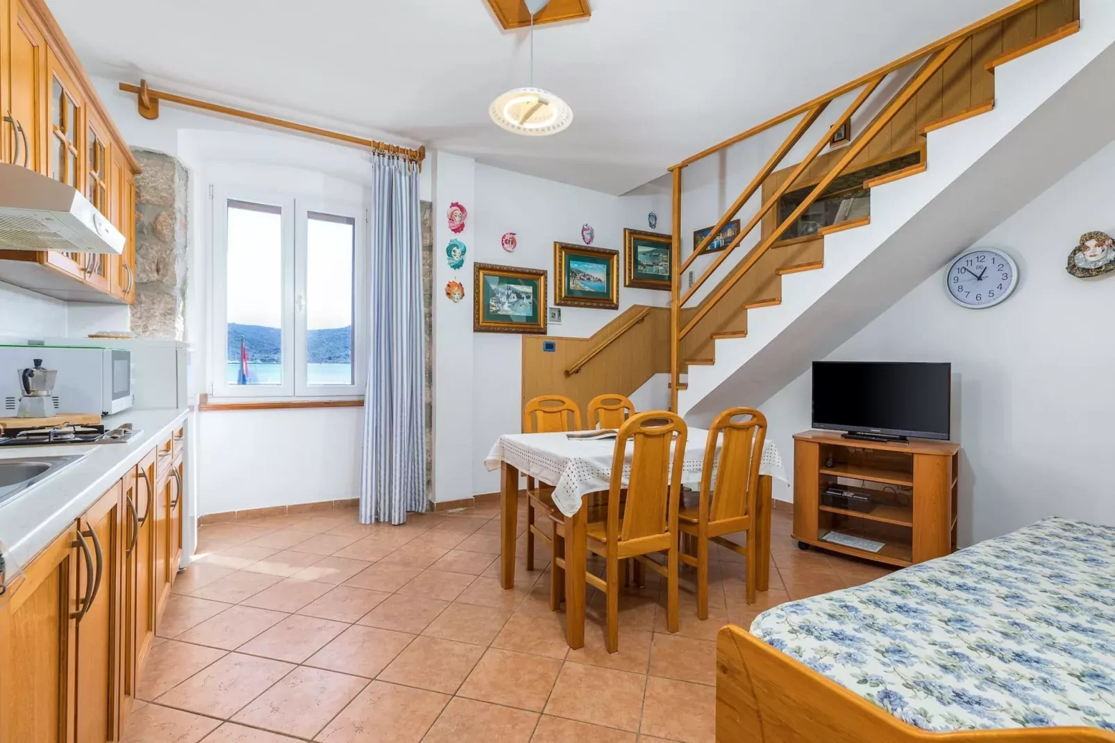 Apartment Venezia (4+2) - Lungomare Cres-Keuken