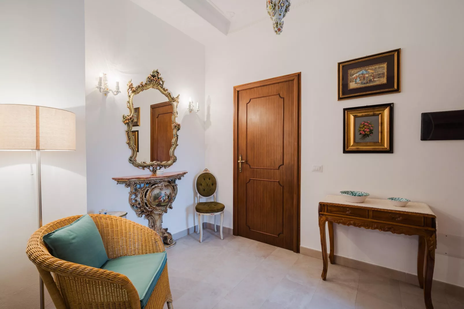 Portico delle Rose-Woonkamer