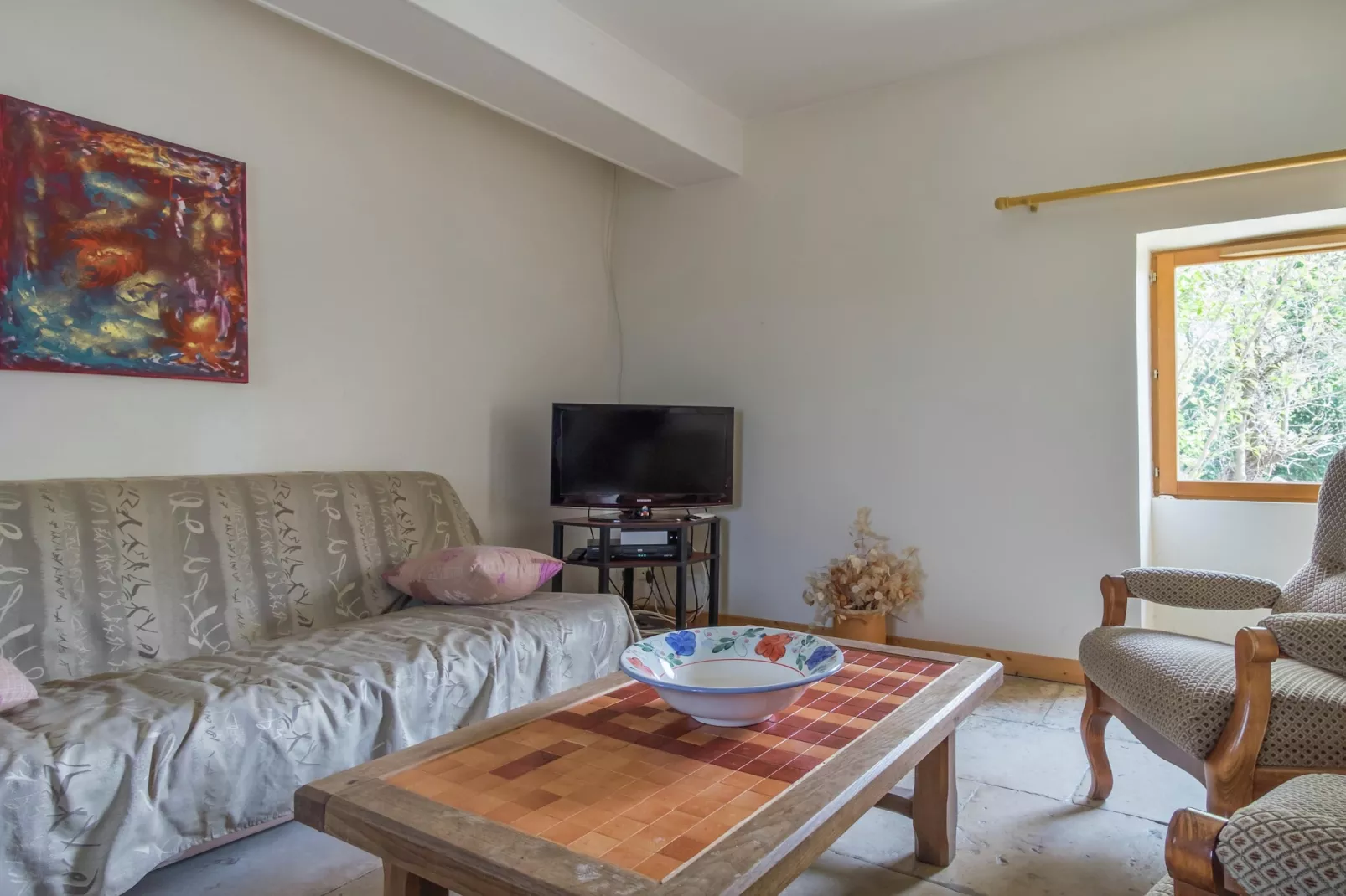 Gite 6 pers près de Châteauroux-Woonkamer