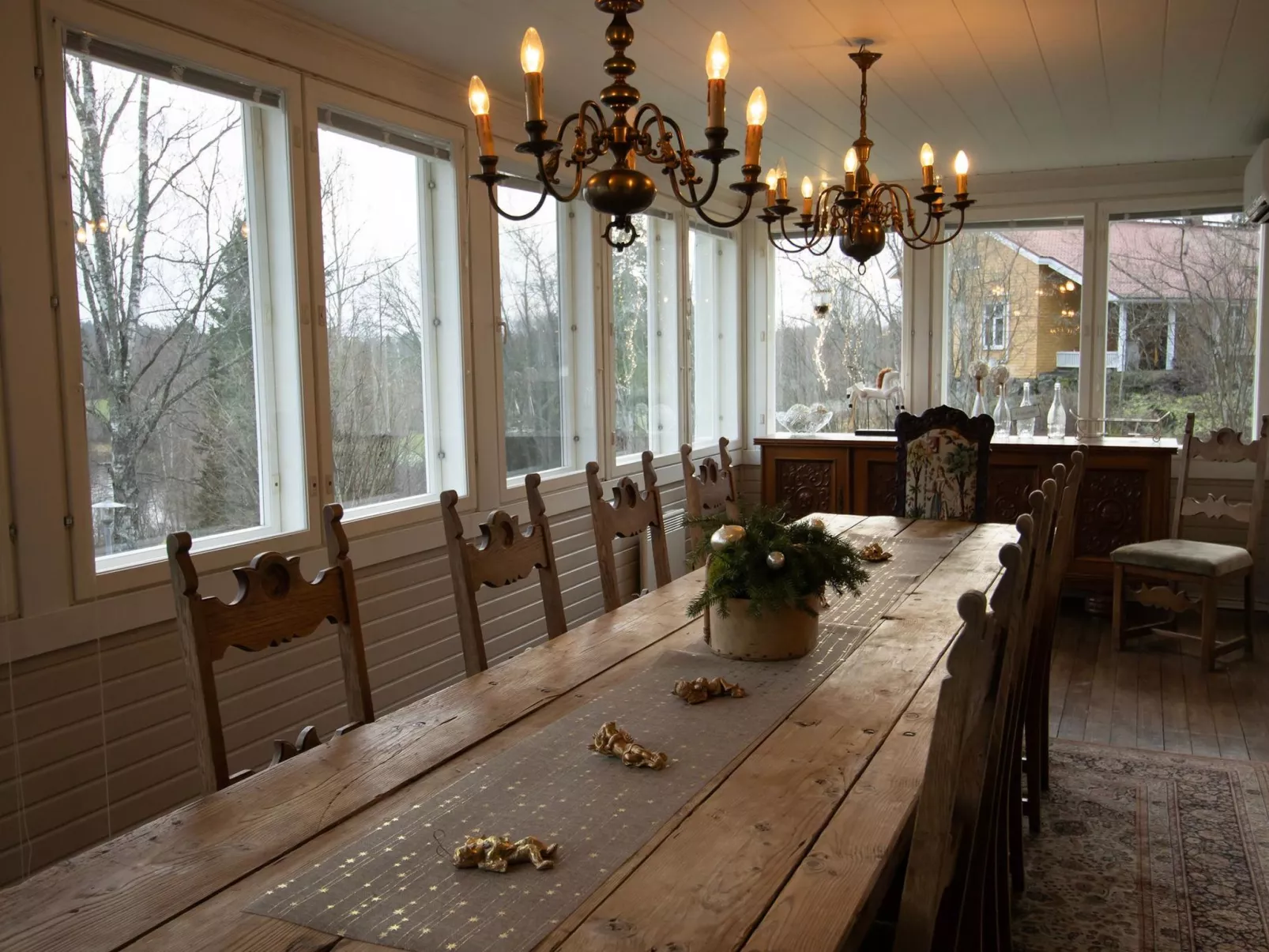 Villa rauhala-Binnen