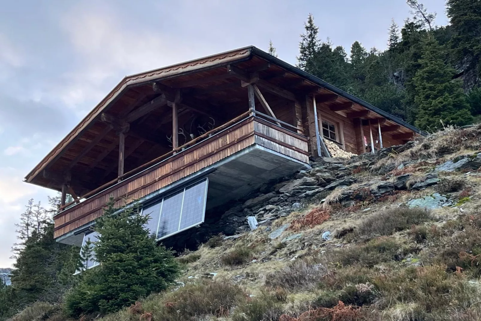 Edelweisshütte-Exterieur winter