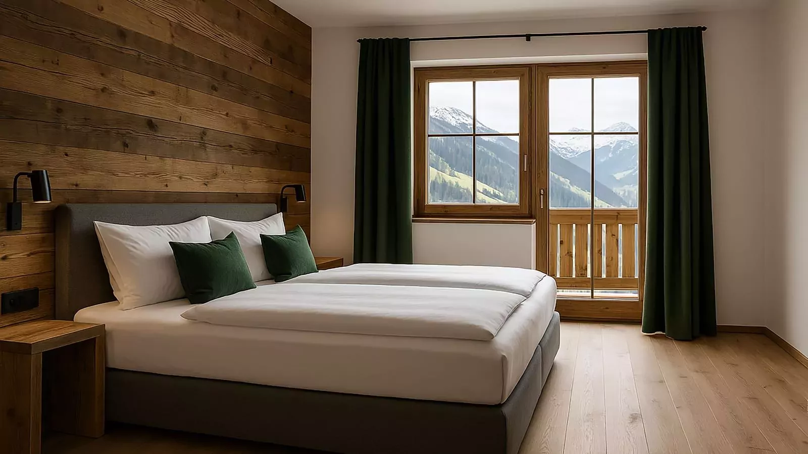 Tirola Chalet Alpbach-Slaapkamer