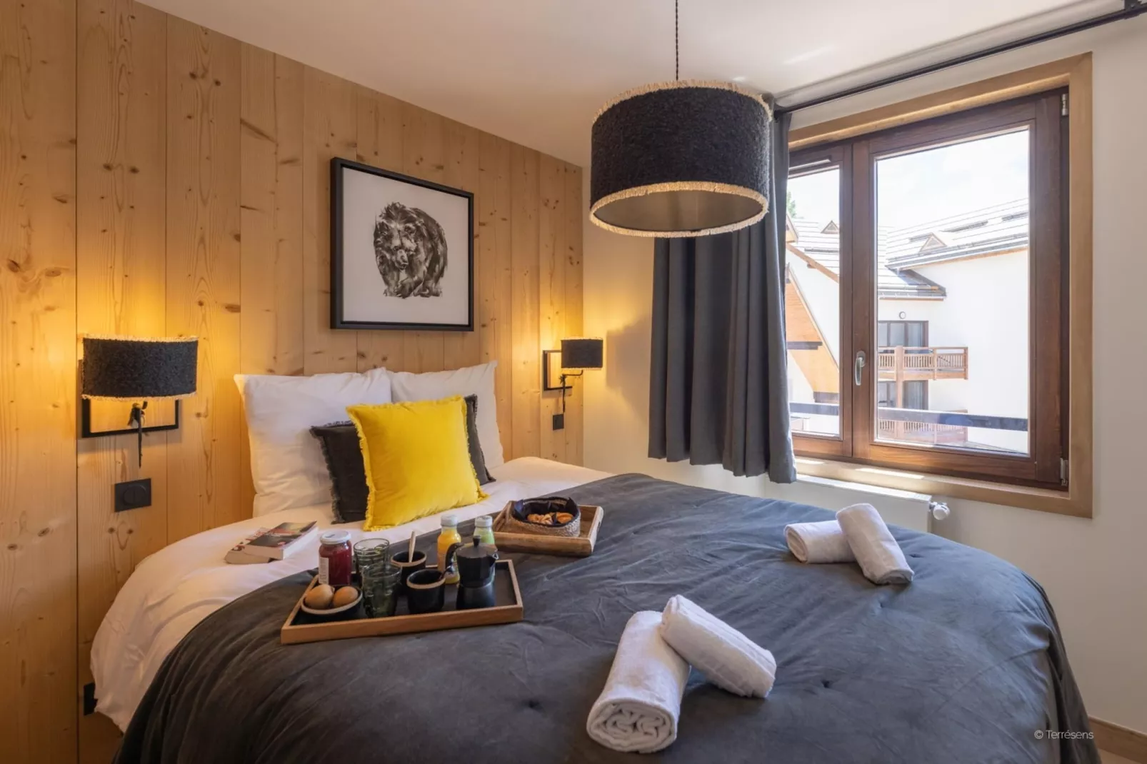 SERRE CHEVALIER Le Cristal Lodge-A40P-Slaapkamer