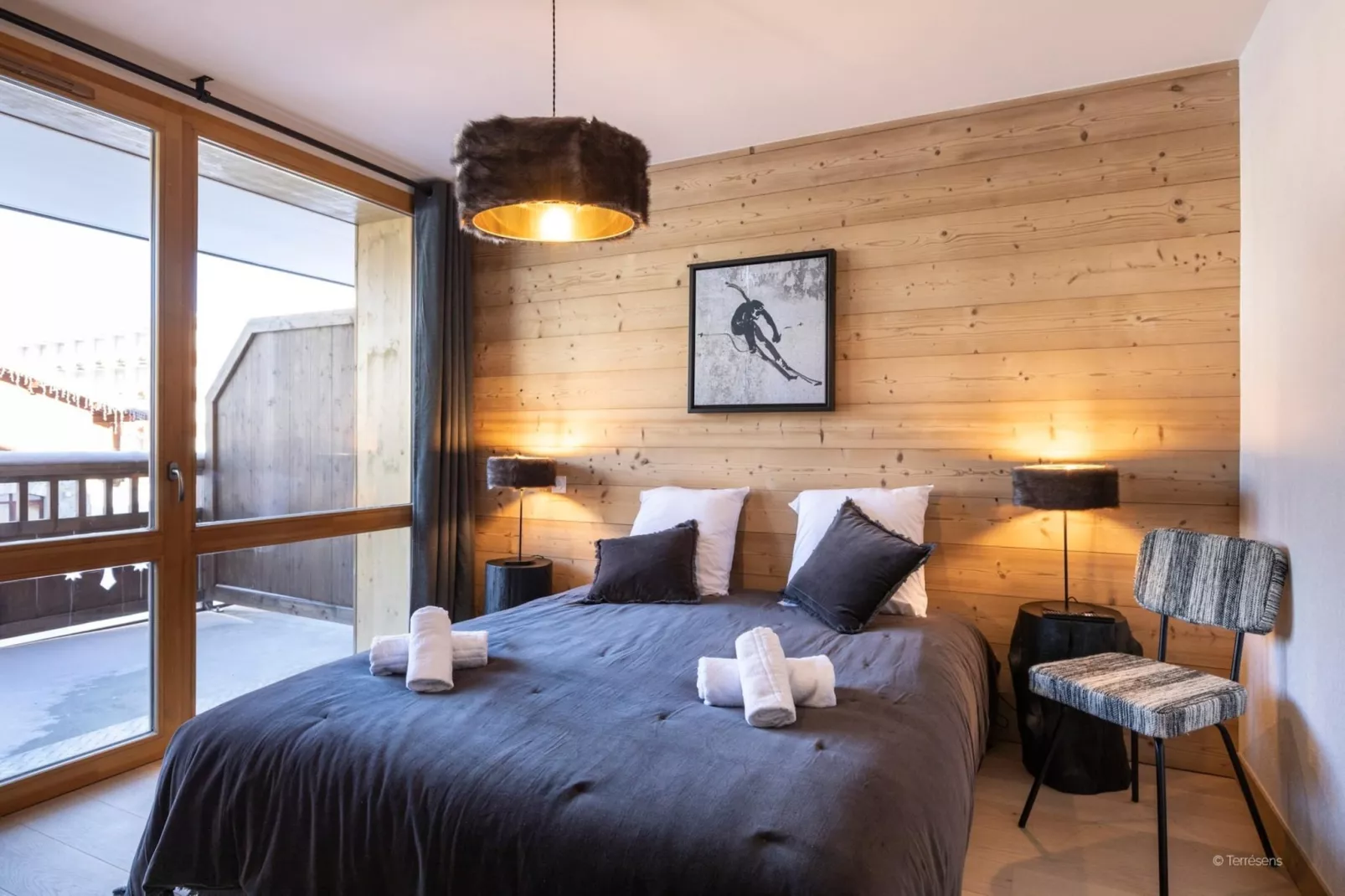 LES DEUX ALPES Neige et Soleil -A38P-Slaapkamer