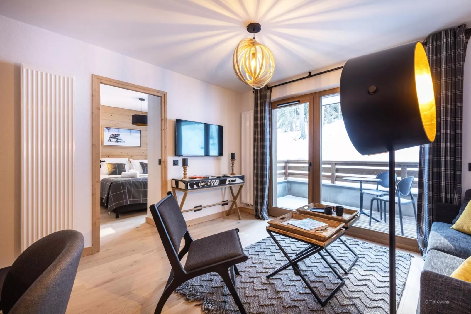 PLAGNE MONTALBERT Le Snoroc- A24S-Woonkamer