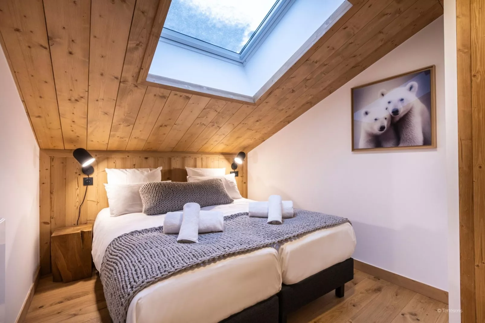 CHAPELLE DABONDANCE Le Flocon Blanc A50P-Slaapkamer