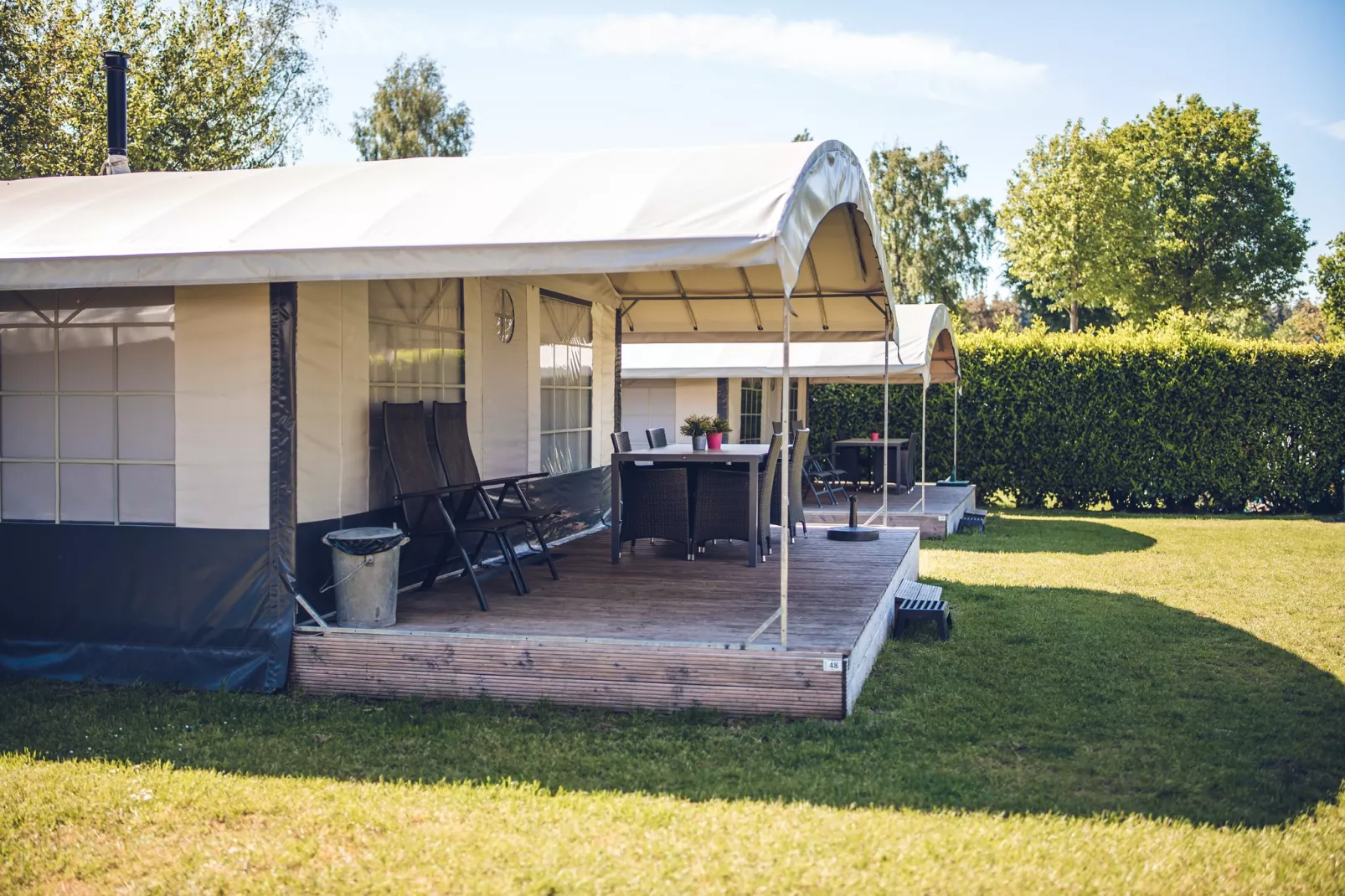 Tent Villa | 2 - 6 people-Terrasbalkon