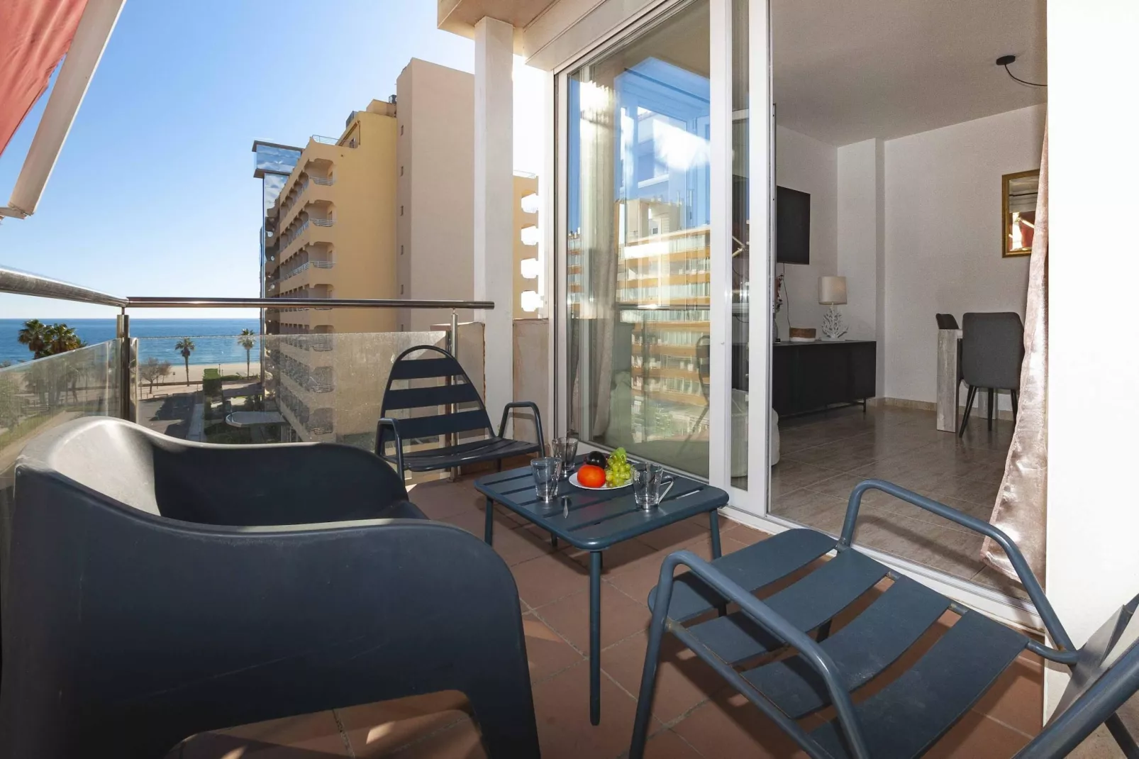 1236 CARLA MAR 50m playa-Terrasbalkon