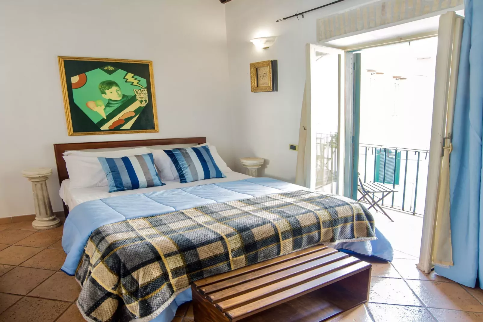 Trevi Fountain Apartment-Slaapkamer