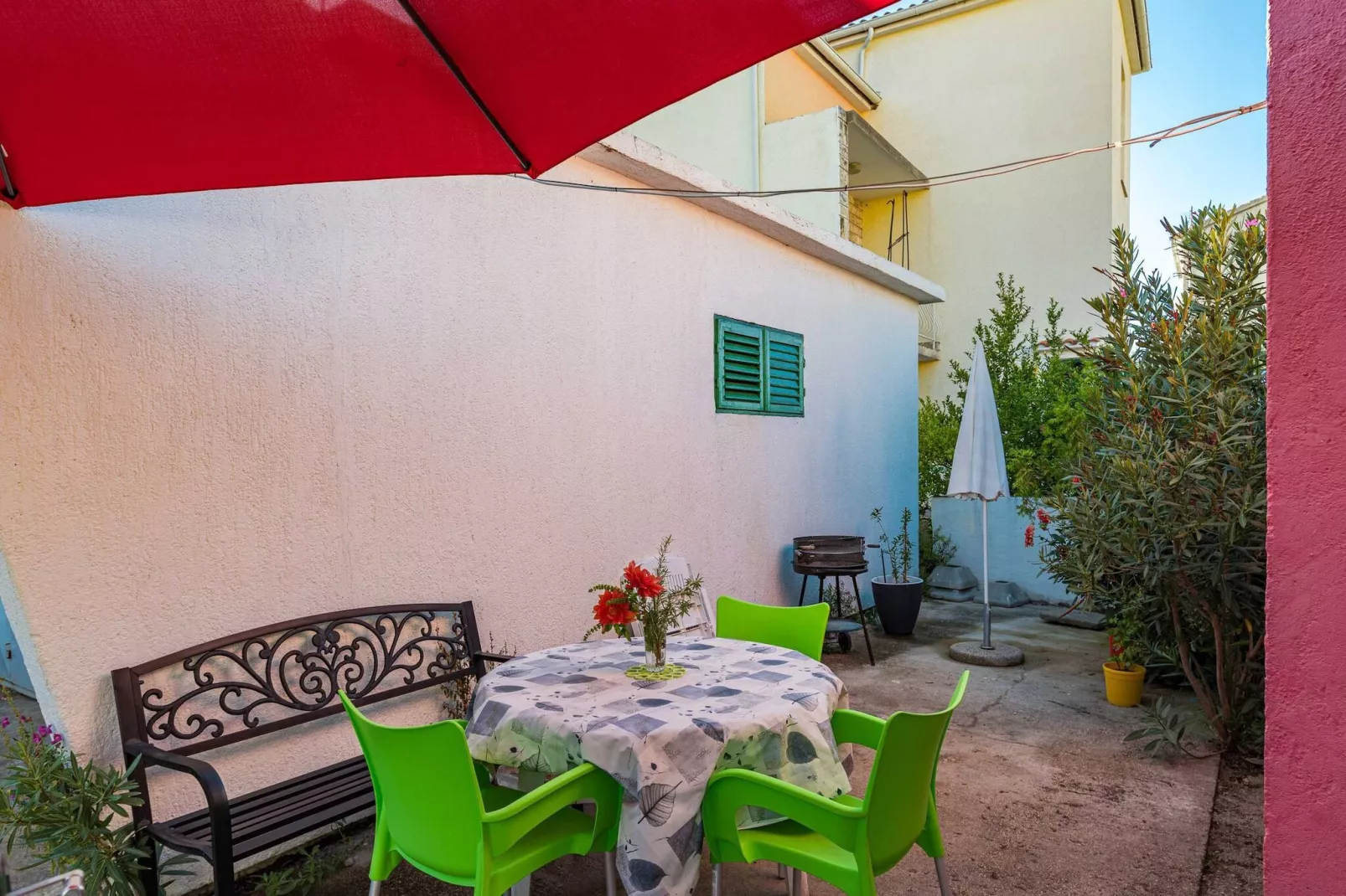 Apartments Barbarella - Two Bedroom Apartment A1-Terras