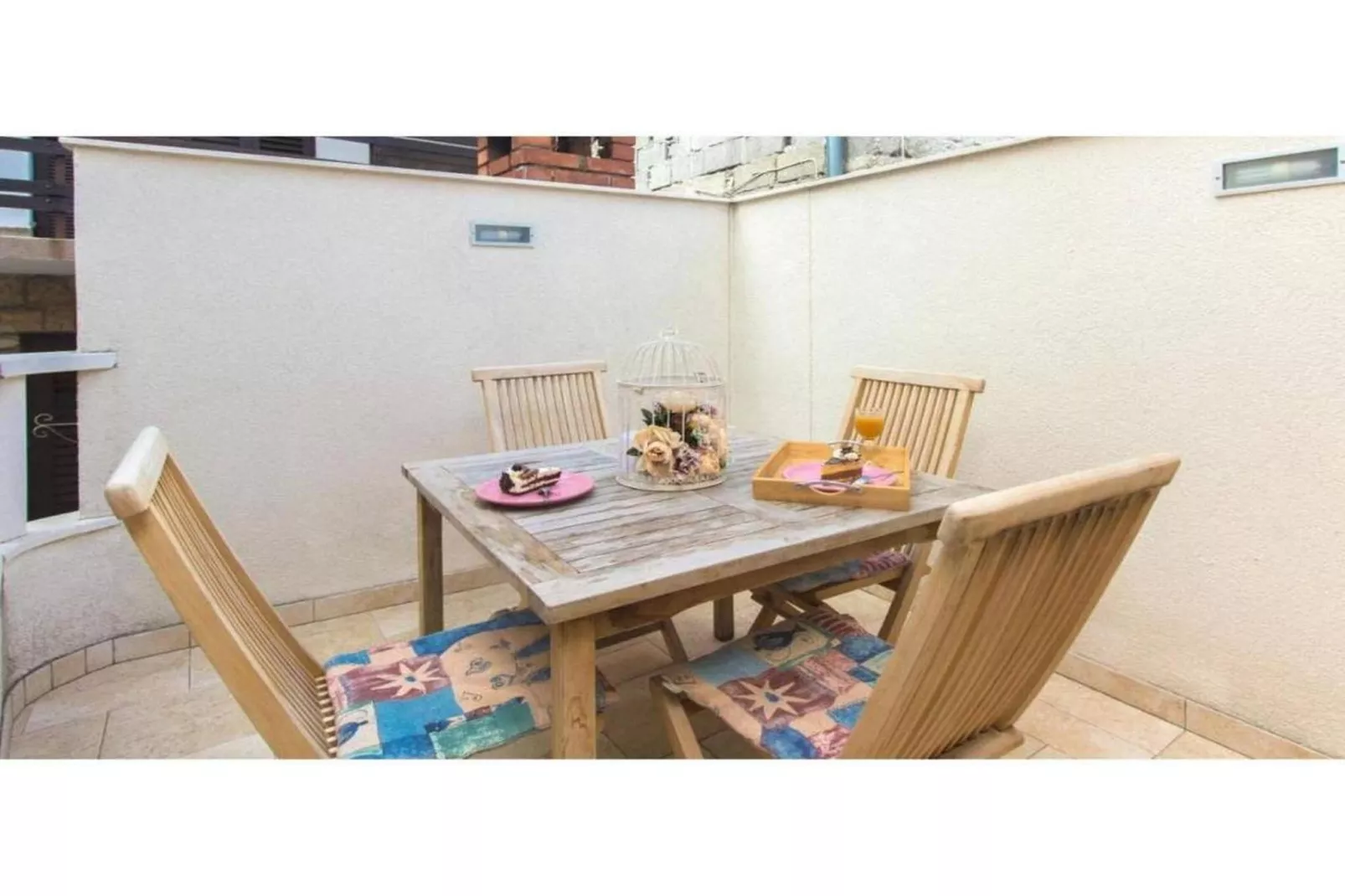 Apartment Primosten Center-Terrasbalkon