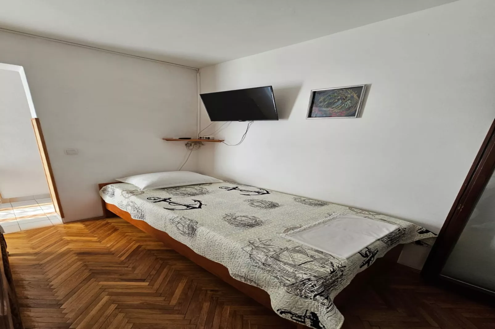 Apartments Nestor - studio apartment A3-Woonkamer