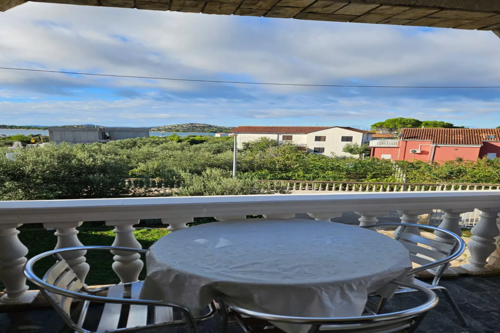 Apartments Nestor - studio apartment A1-Terrasbalkon