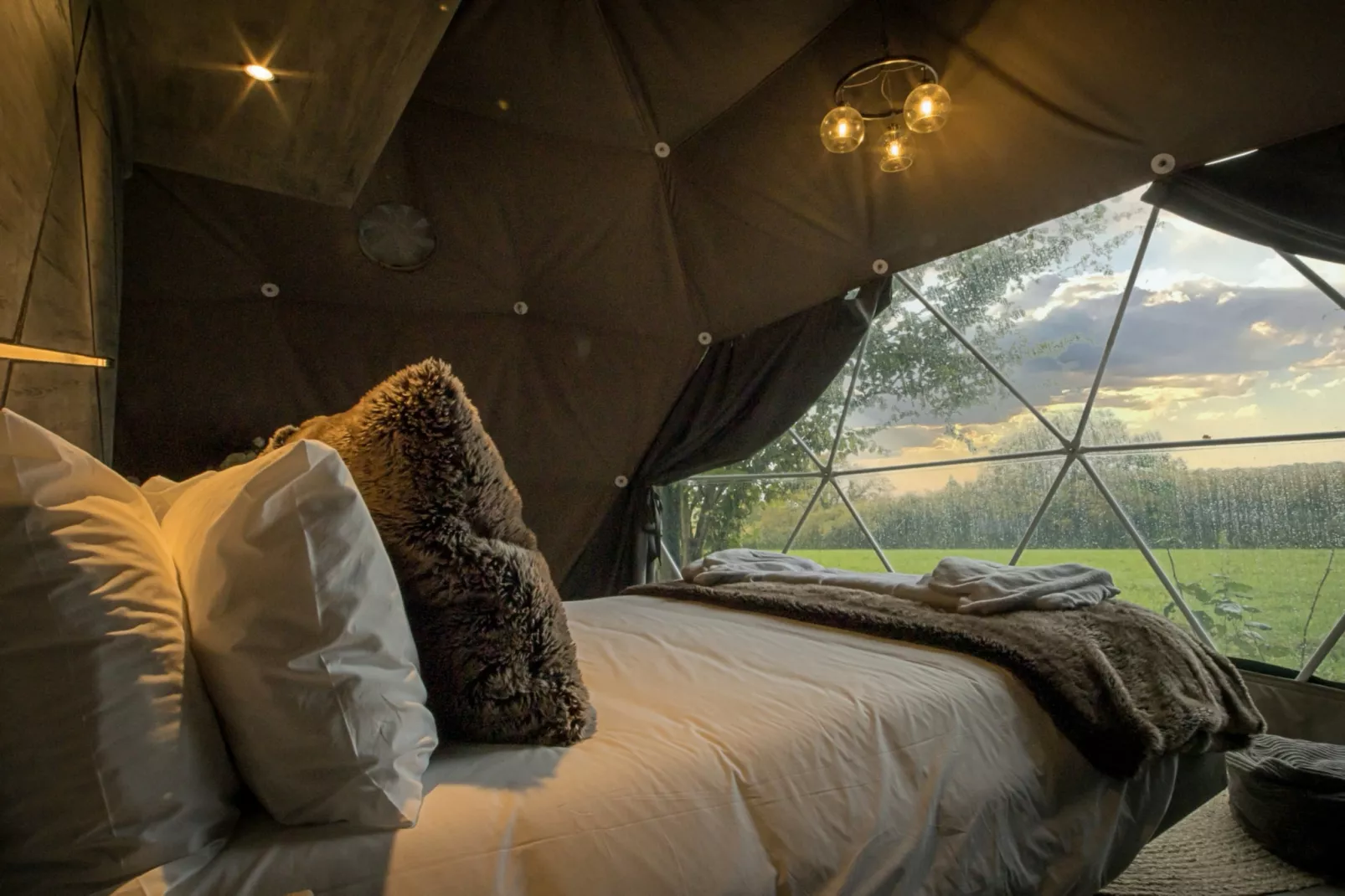 Hever Luxury Dome-Slaapkamer
