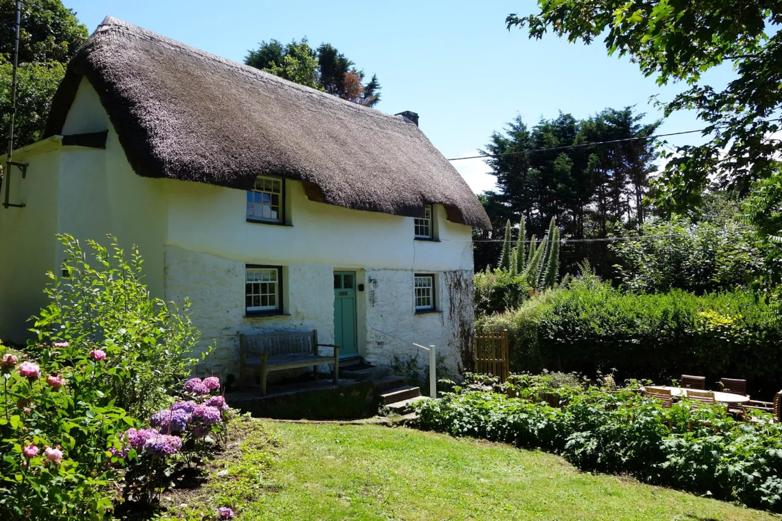 Old Lanvean Cottage-Buitenlucht