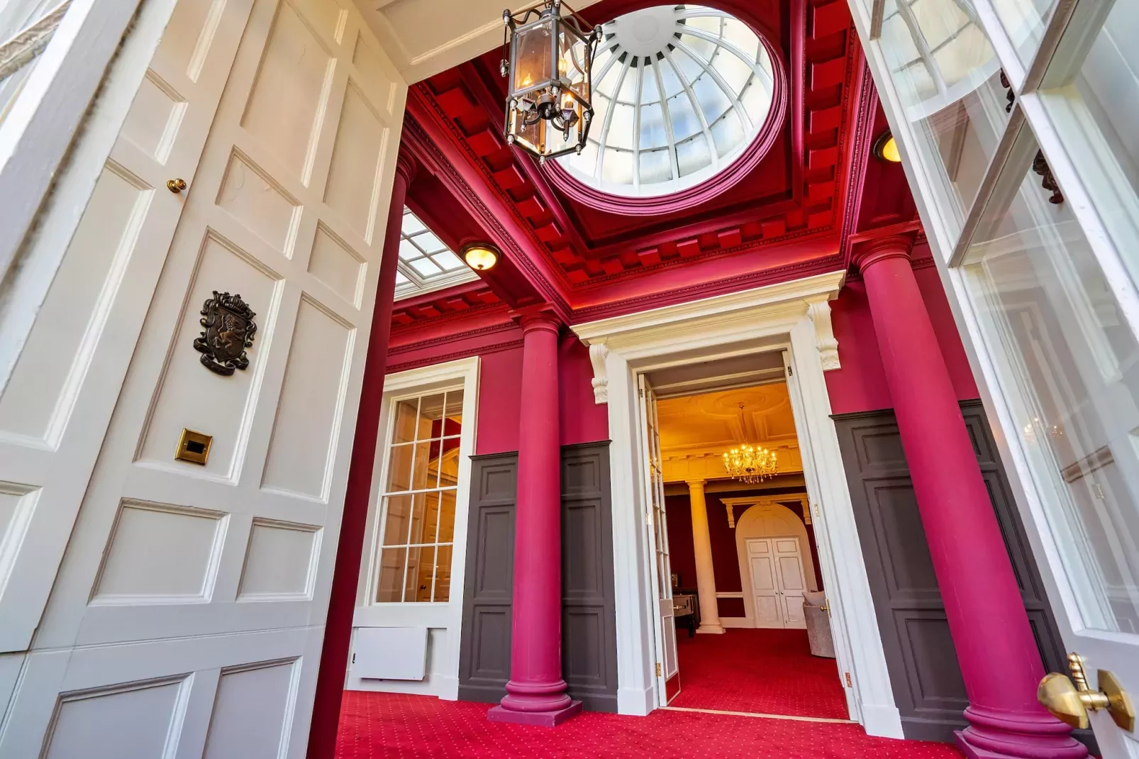 Hickleton Hall-Woonkamer