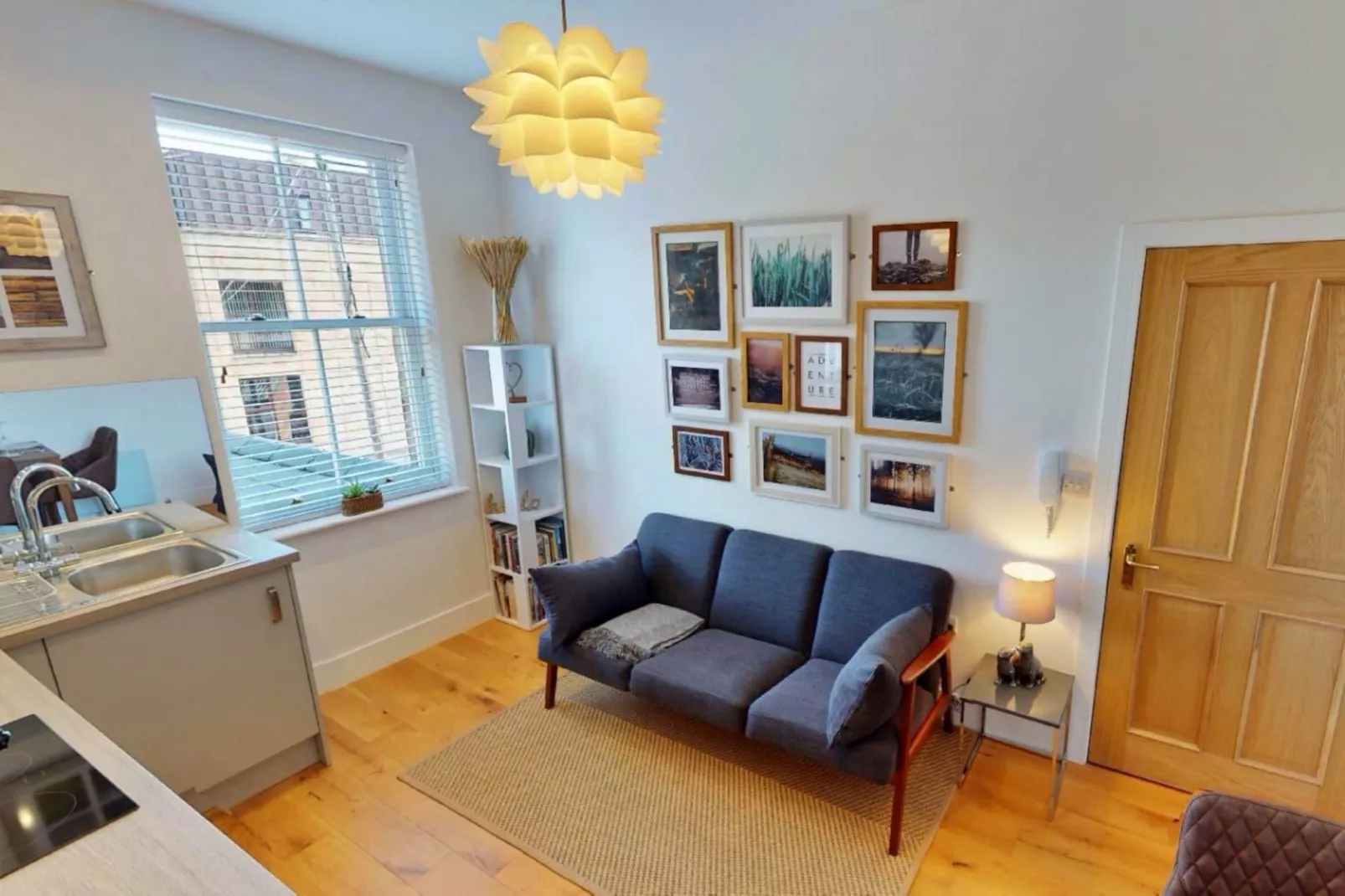Peak Dale Apartment-Woonkamer