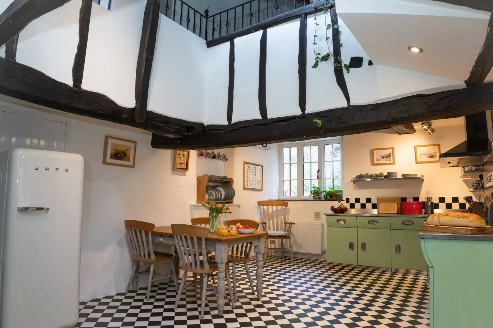 Lower Aylescott Farmhouse-Keuken