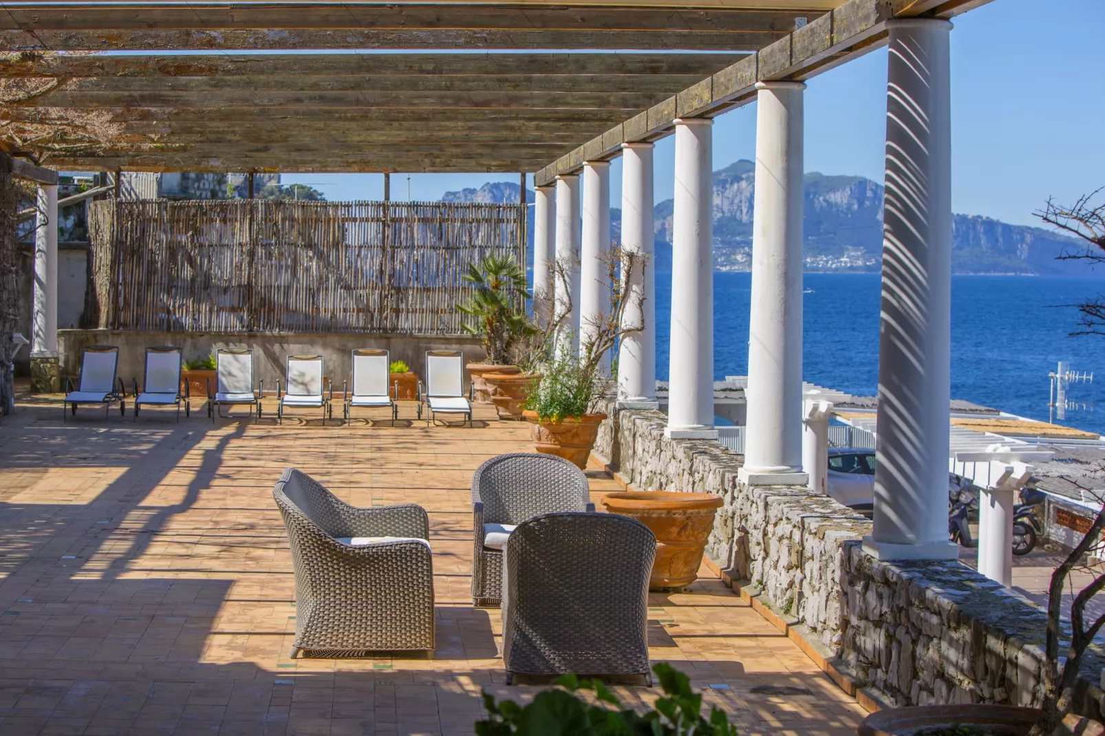 Villa San Montano-Terrasbalkon