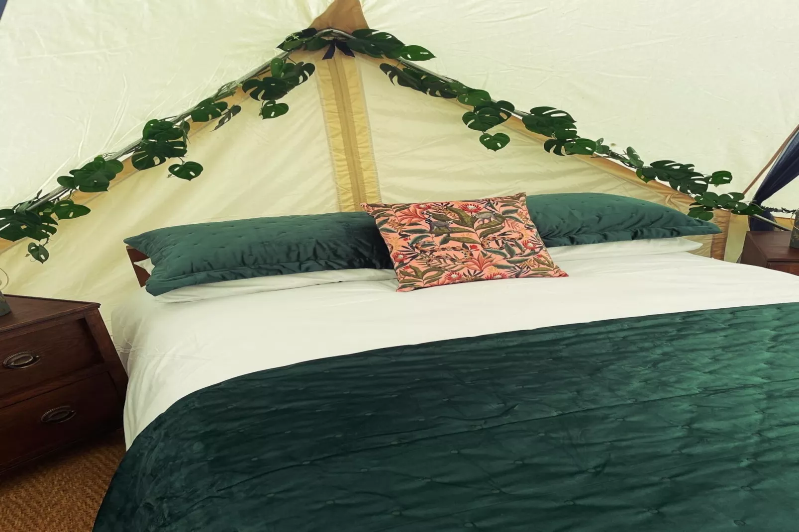 Jungle Bell Tent-Slaapkamer