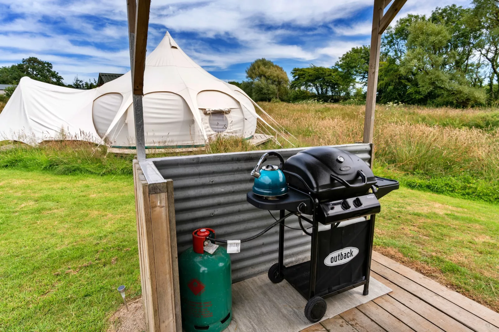 Oak Lotus Belle Tent-Keuken