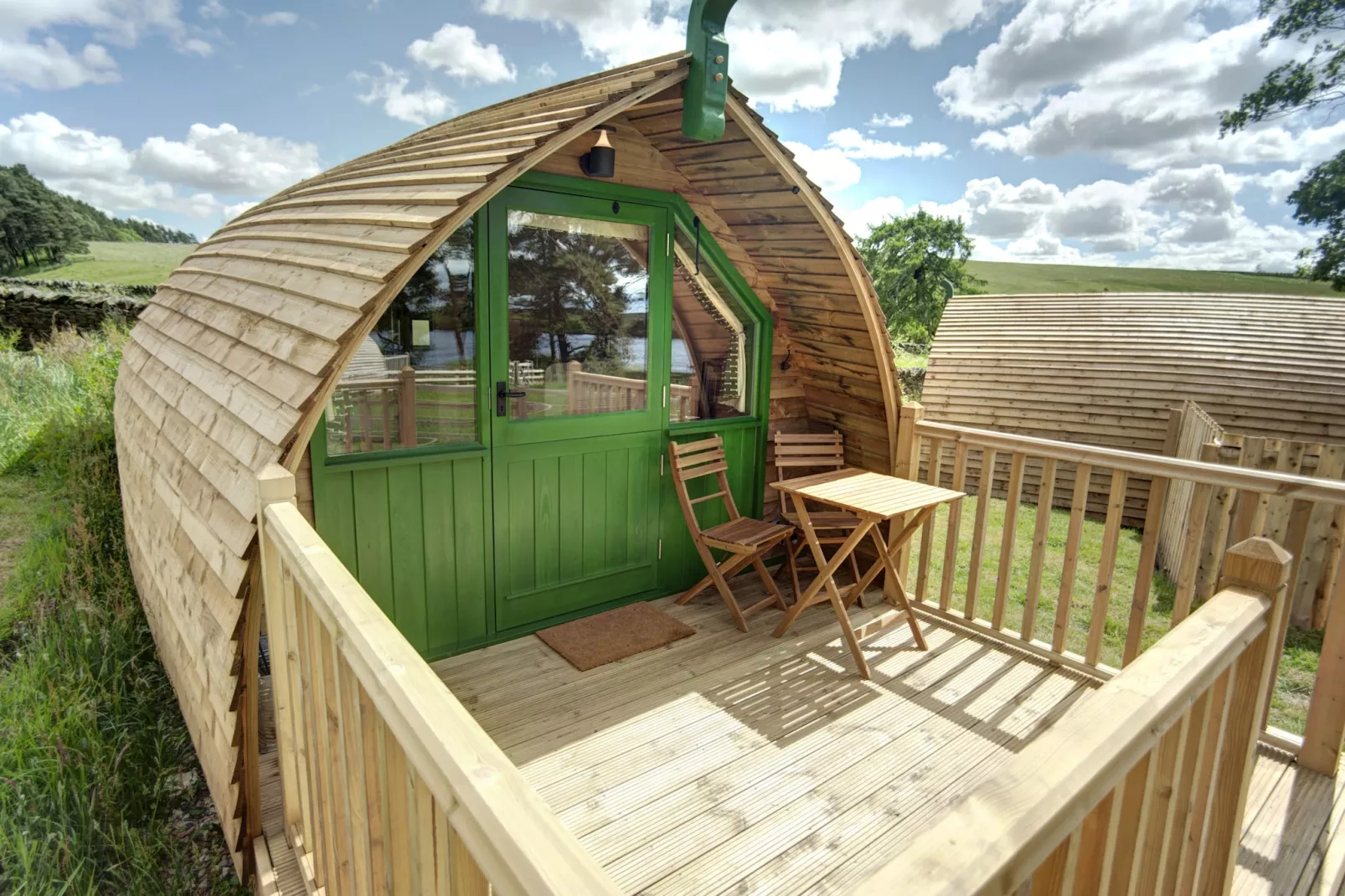 Barebones Glamping-Terrasbalkon