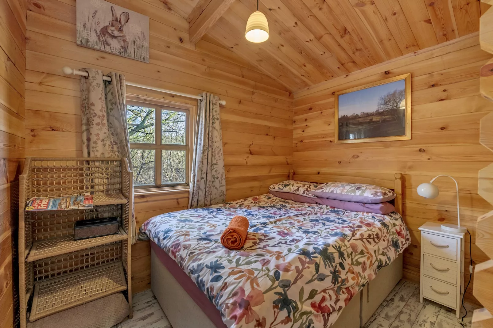 Woodland Lodge-Slaapkamer