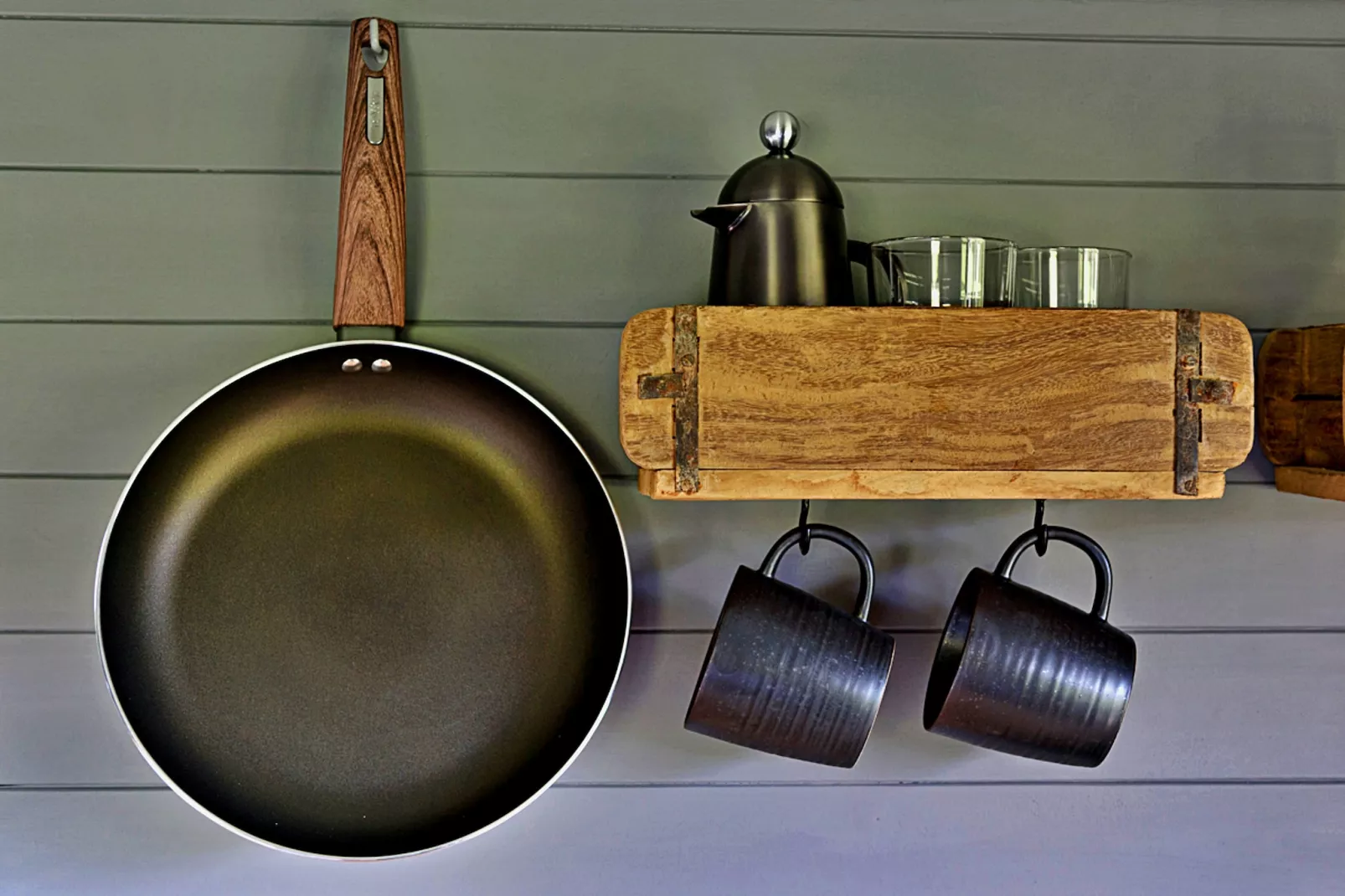 'Elen' Gypsy Hut-Keuken