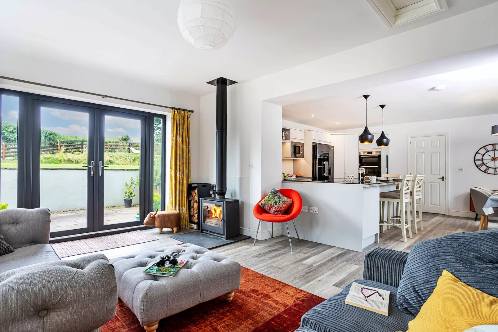 Quarry Lodge-Woonkamer