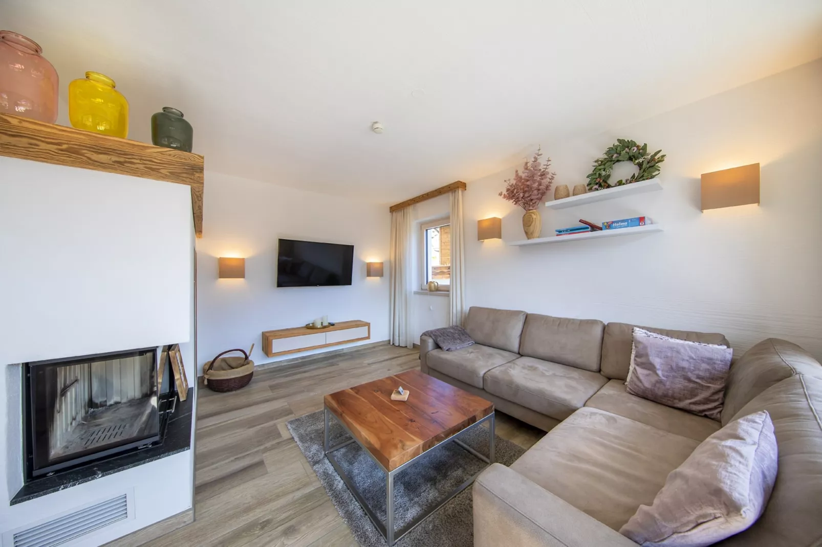 Nationalpark Chalet Pillewizer-Woonkamer