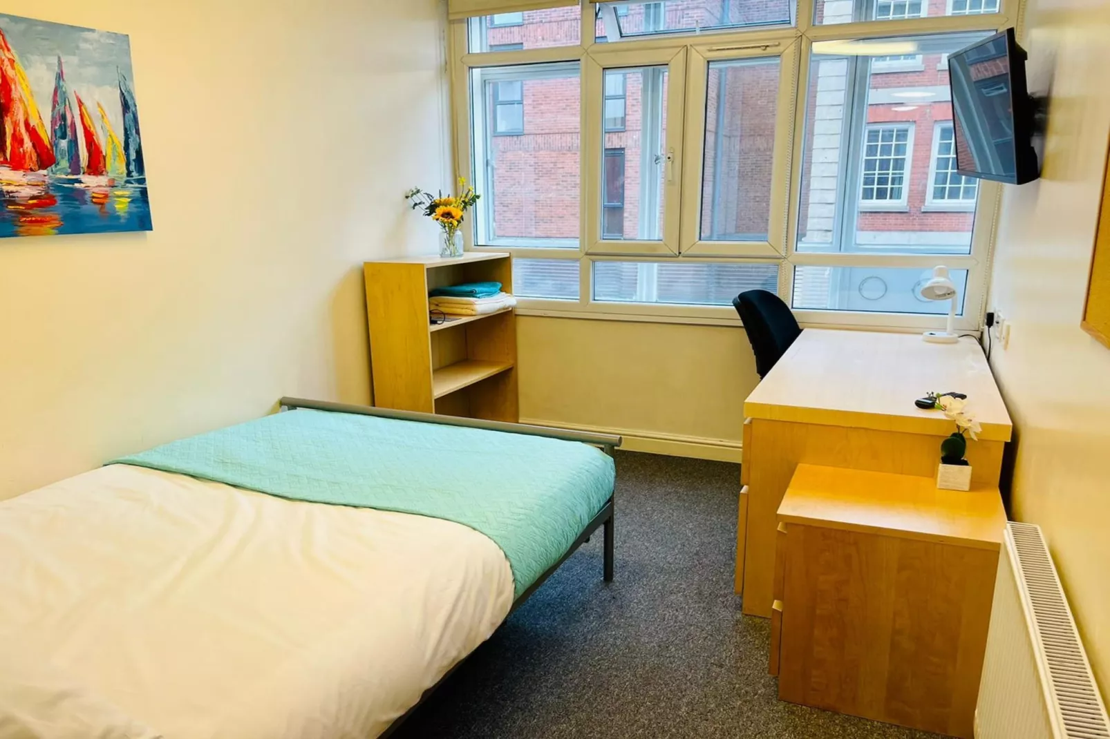 Sangha House Sta Single-Slaapkamer