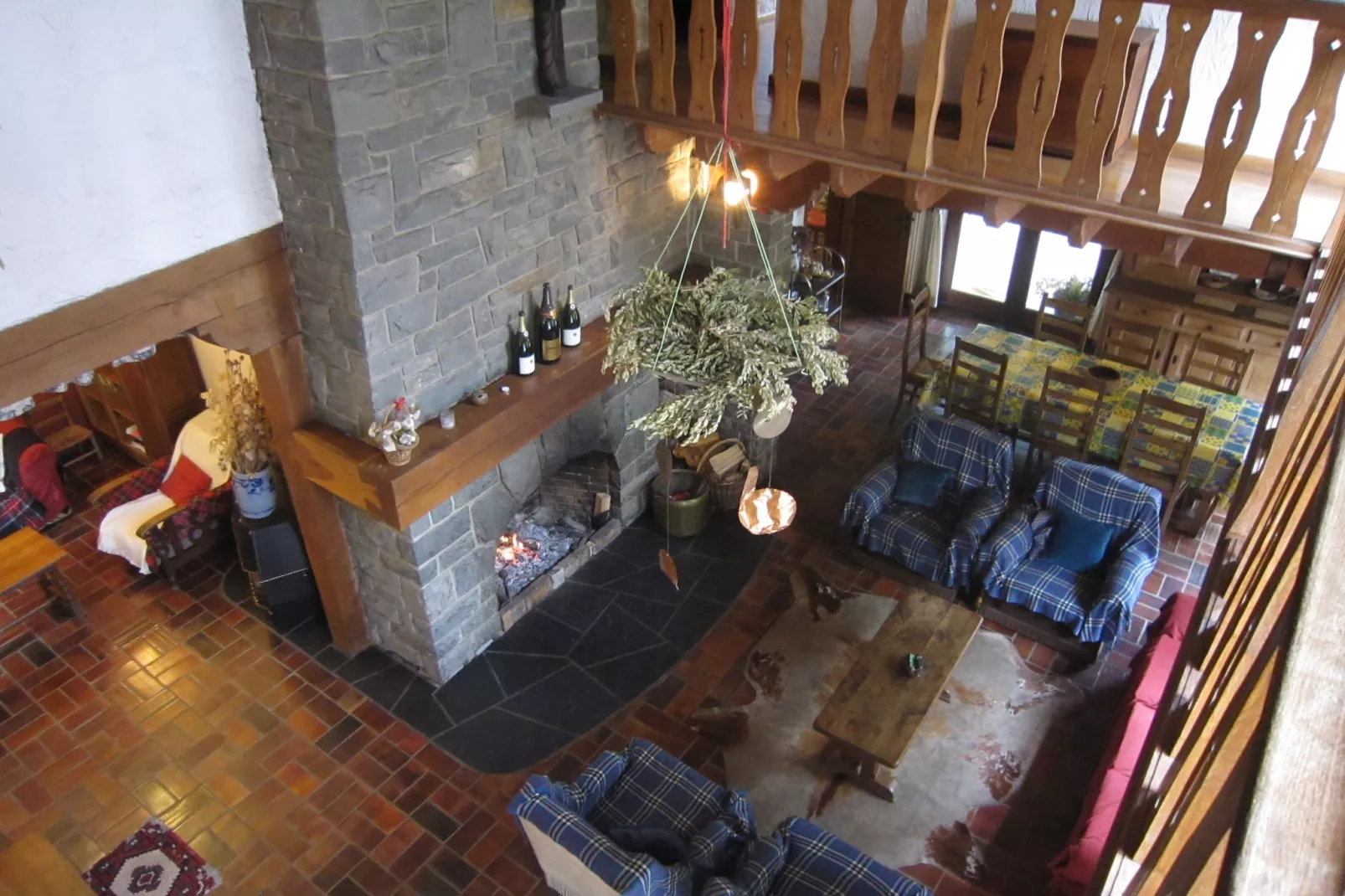 La Roche au Bois-Woonkamer
