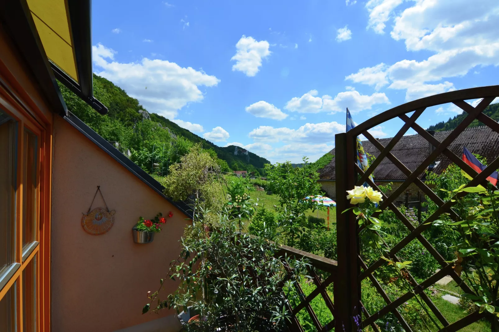 Im Altmühltal-Uitzicht zomer