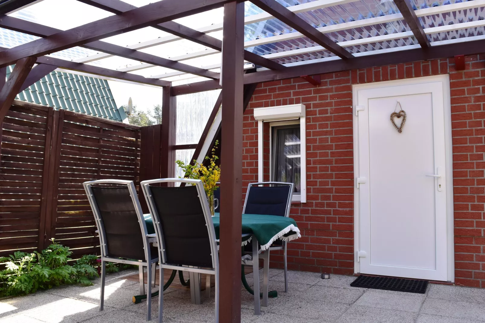 Ferienhaus 55 qm-Hal-ontvangst