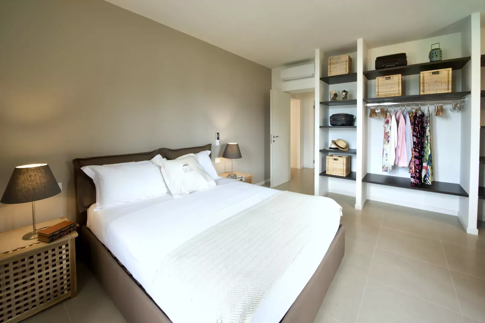 Apartment Limone Residence Nautic Resort San Carlo Gargnano-Quadrilo 110qm-Slaapkamer