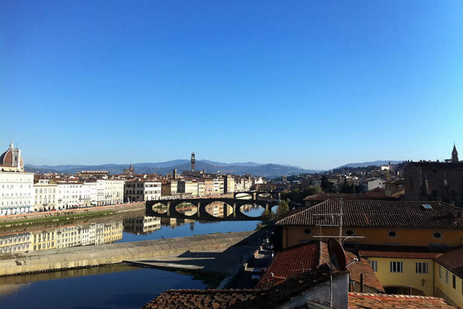 Firenze Bellosguardo-Terrasbalkon