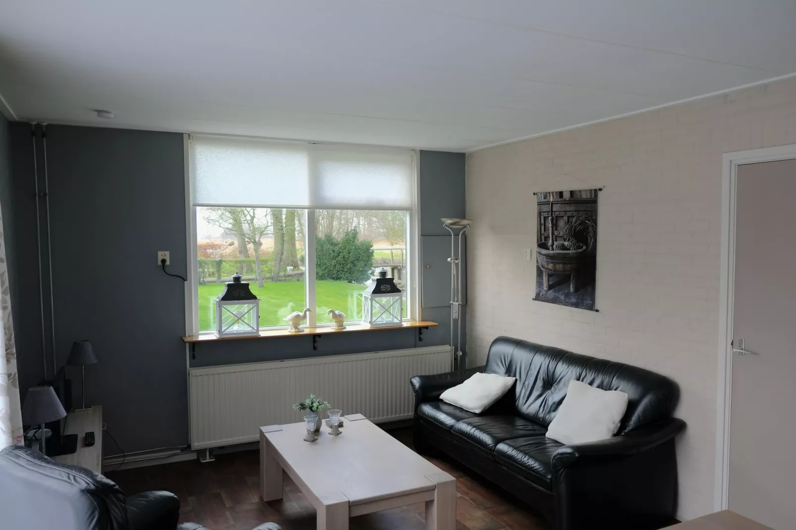 Aan de dwarsgracht-Woonkamer