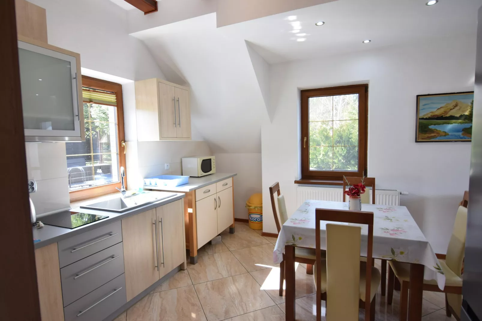 Holiday flat in Kiedrowice-Keuken