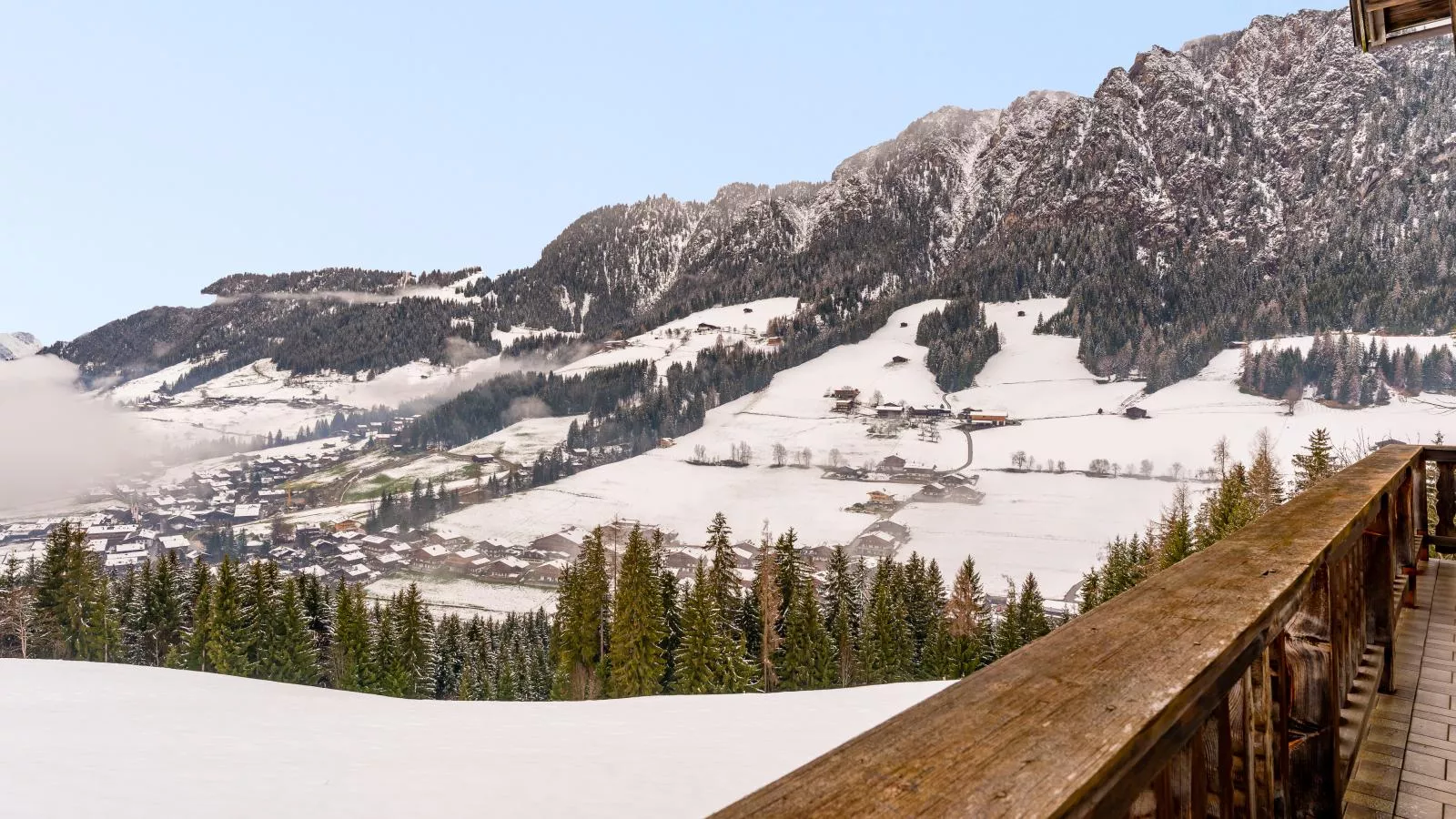 Chalet Mountain View-Uitzicht winter