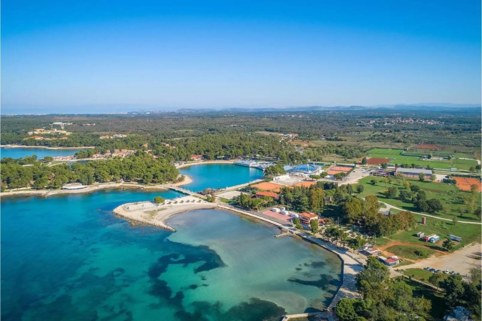 Villa Bellavista-Gebieden zomer 20km